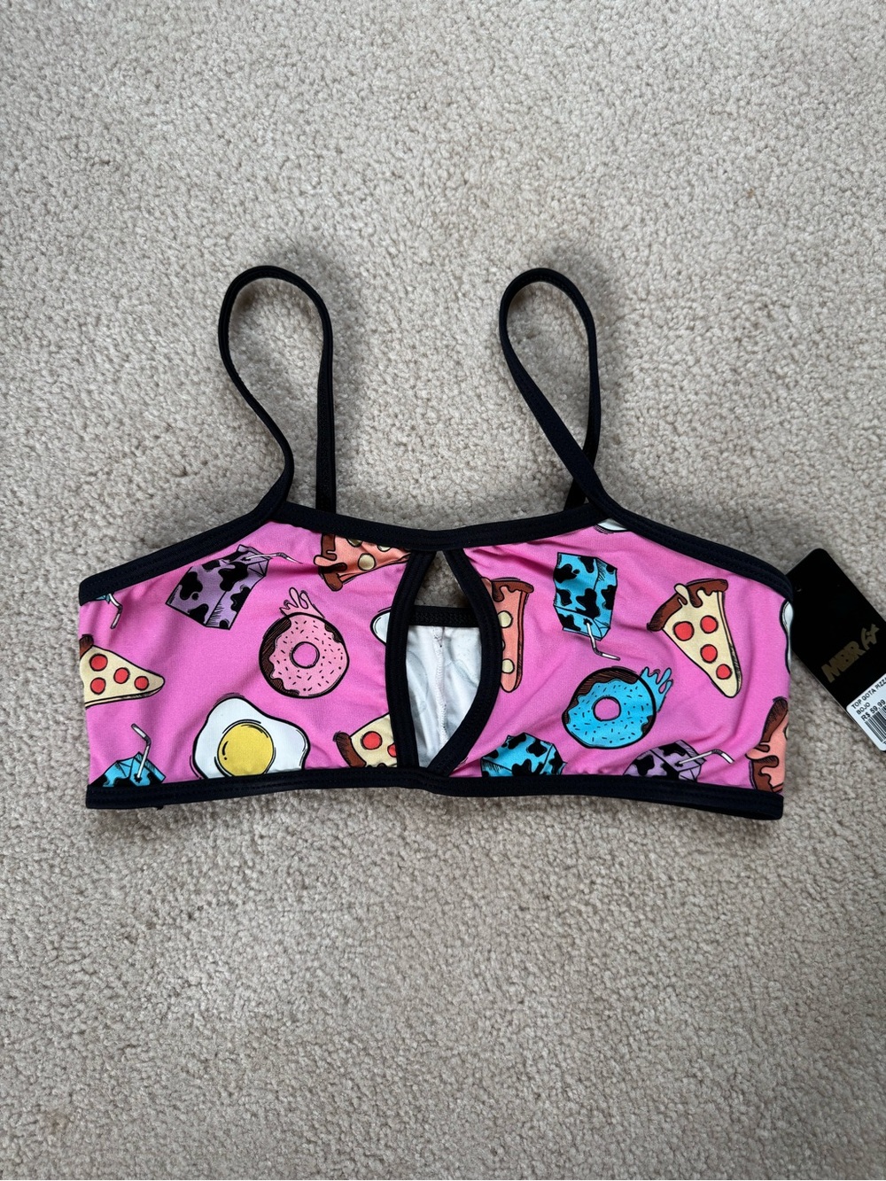 MadeInBrazilFit MBF Brazilian Fitness Pink Sports Bra